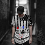 EFF the Mask Black on White