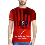 Eff the Vaccine Red on Red